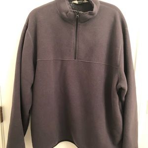 Eddie Bauer quarter zip fleece